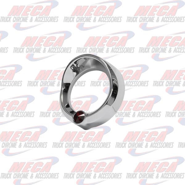 SMALL GAUGE BEZEL PB 2006+ RED W/ VISOR