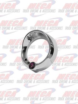 SMALL GAUGE BEZEL PB 06+ PURPLE W/ VISOR
