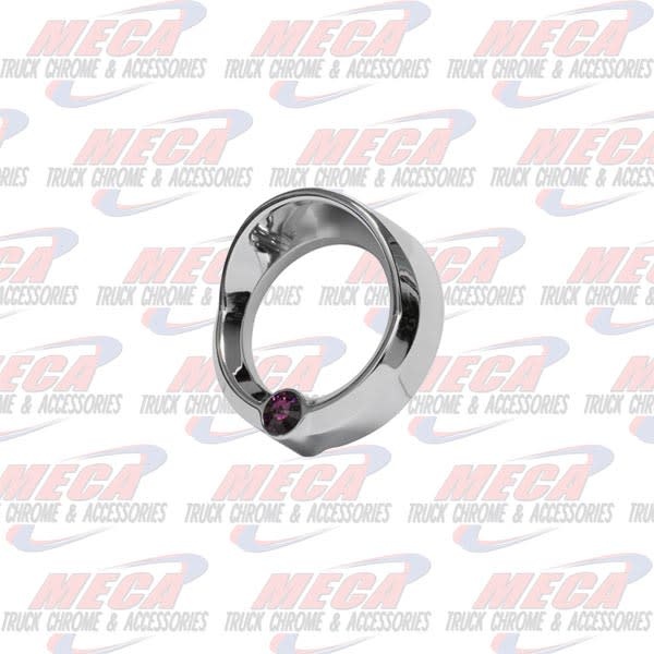 SMALL GAUGE BEZEL PB 06+ PURPLE W/ VISOR