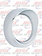 GAUGE BEZEL PYROMETER KW W/VISOR 2.25" DIA