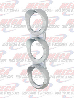 SMALL GAUGE COVER TRIPLE W/ VISO FL CASCADIA 2008-2017