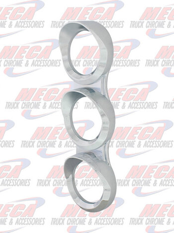SMALL GAUGE COVER TRIPLE W/ VISO FL CASCADIA 2008-2017