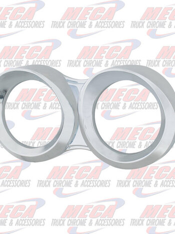 SMALL GAUGE COVER DUAL W/ VISOR FL CASCADIA 2008-2017