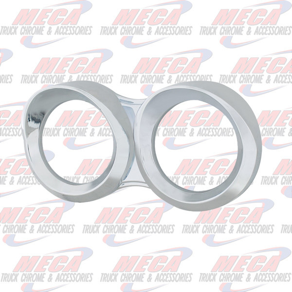 SMALL GAUGE COVER DUAL W/ VISOR FL CASCADIA 2008-2017