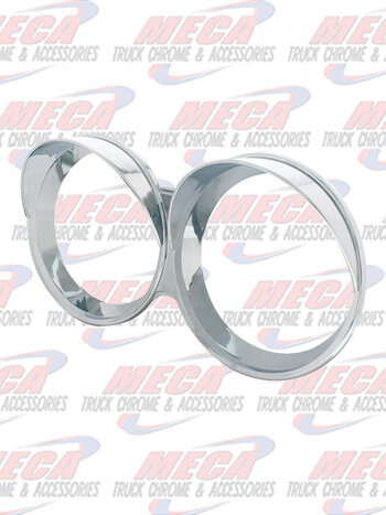 GAUGE COVER KW 2006+ LARGE DUAL