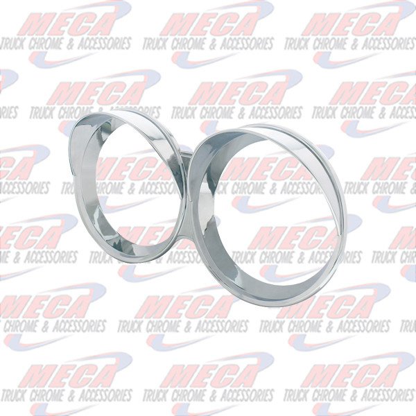 GAUGE COVER KW 2006+ LARGE DUAL