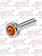 CR. SMALL DASH SCREW W/AMBER CRYSTAL FOR FREIGHTLINER