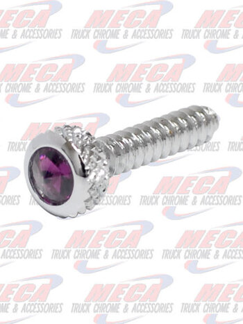 DASH SCREW FL PURPLE