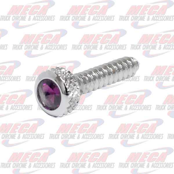 DASH SCREW FL PURPLE