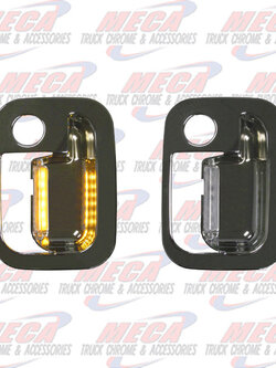 DOOR HANDLE COVER EXT DRIVER AMBER KW PB 2005+