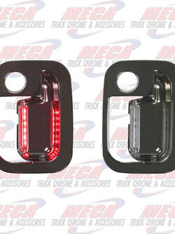 DOOR HANDLE COVER EXT DRIVER RED KW PB 2005+