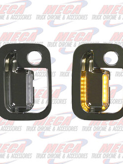 DOOR HANDLE COVER EXT PASSENGER AMBER KW PB 2005+