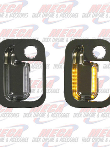 DOOR HANDLE COVER EXT PASSENGER AMBER KW PB 2005+
