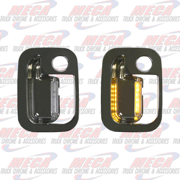 DOOR HANDLE COVER EXT PASSENGER AMBER KW PB 2005+