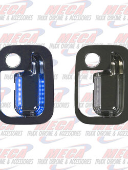 DOOR HANDLE COVER EXT DRIVER BLUE KW PB 2005+