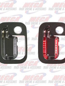 DOOR HANDLE COVER EXT PASSENGER RED KW PB 2005+