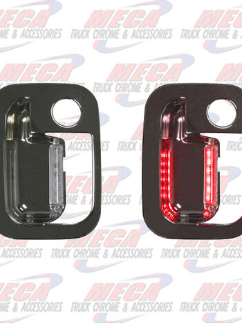 DOOR HANDLE COVER EXT PASSENGER RED KW PB 2005+