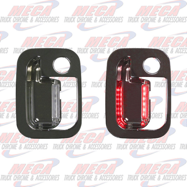 DOOR HANDLE COVER EXT PASSENGER RED KW PB 2005+