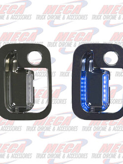 DOOR HANDLE COVER EXT PASSENGER BLUE KW PB 2005+