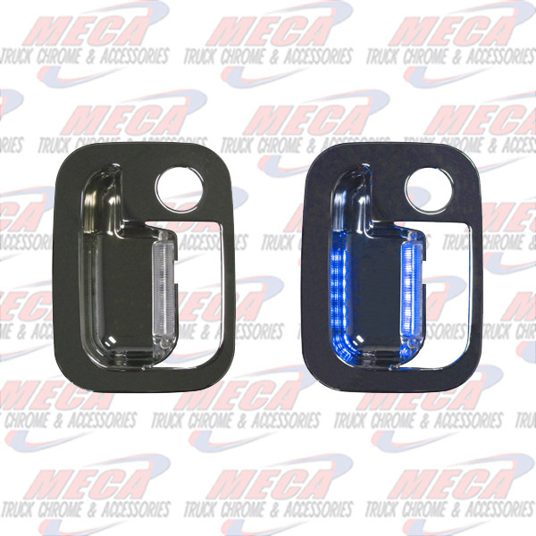 DOOR HANDLE COVER EXT PASSENGER BLUE KW PB 2005+