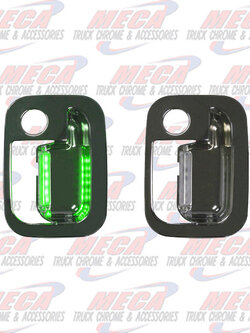 DOOR HANDLE COVER EXT DRIVER GREEN KW PB 2005+