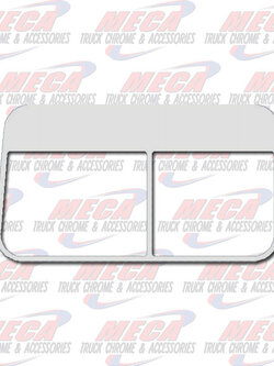 SIDE SLEEPER WINDOW TRIM 5" CHOP TOP LOOK - PB 70"