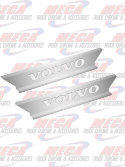 KICK PLATE VOLVO WITH LOGO - FITS UNDER DOOR