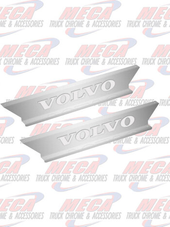 KICK PLATE VOLVO WITH LOGO - FITS UNDER DOOR