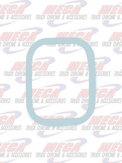 DOOR LATCH SS EXTERIOR COVER KW NEWER STYLE