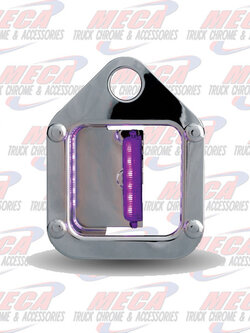 DOOR HANDLE COVER UNIVERSAL W/ PURPLE LEDS