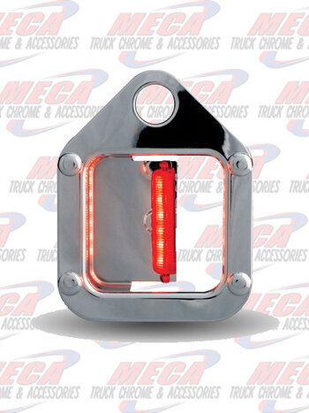DOOR HANDLE COVER UNIVERSAL W/ RED LEDS