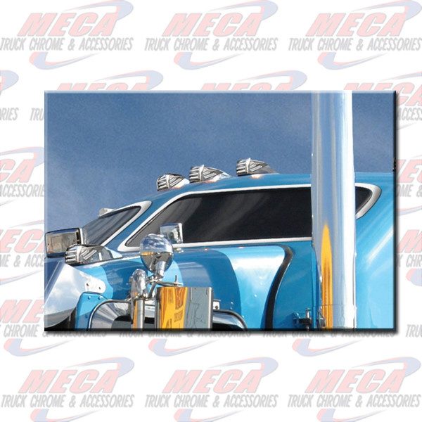 SLEEPER ROOF WINDOW TRIM KW AEROCAB FWD FACING PR