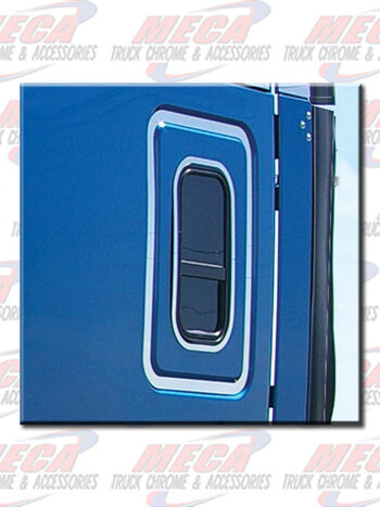 SLEEPER DOOR TRIM FL CASCADIA 2008+ (4 PC KIT)