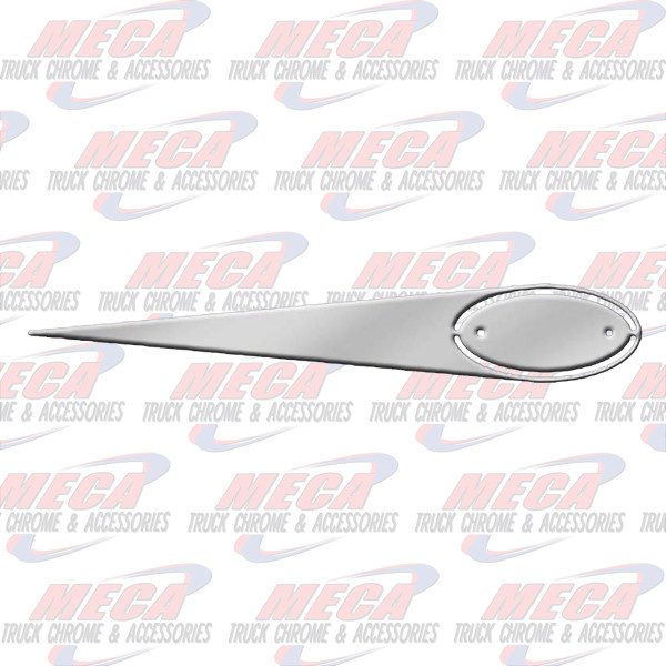 EMBLEM ACCENT PB LONG TEARDROP WITH CUTOUTS