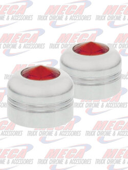 SNAP CAP W/ DIAMOND TIP RED