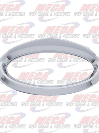 GLOVE BOX EMBLEM BEZEL PB CHROME OVAL W/VISOR