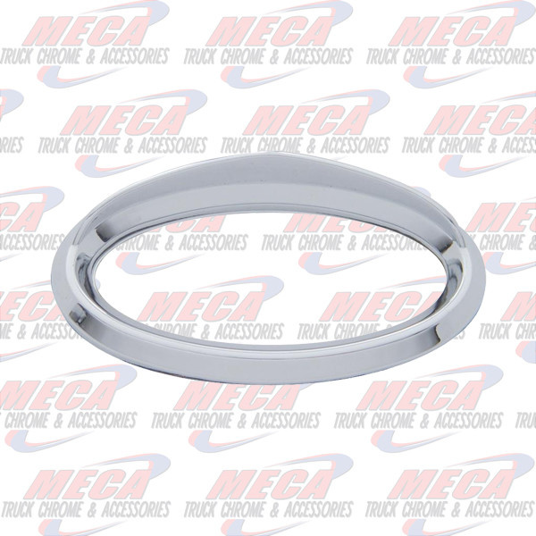 GLOVE BOX EMBLEM BEZEL PB CHROME OVAL W/VISOR