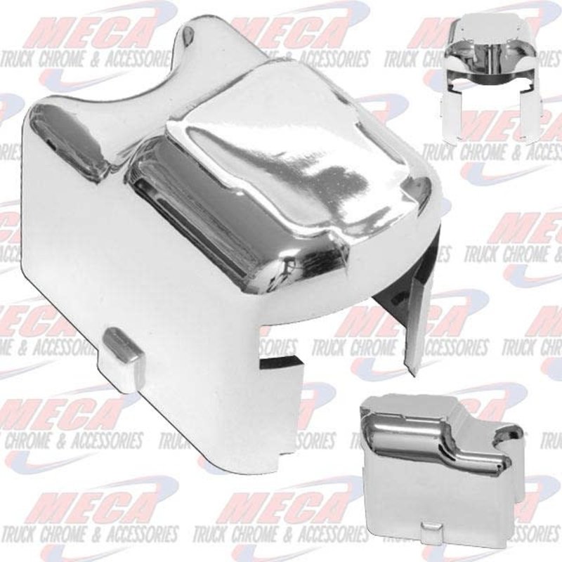 TURN SIGNAL SWITCH COVER CHROMED SNAP ON STYLE