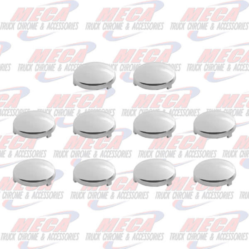 UPHOLSTERY BUTTON COVER FL CHROME