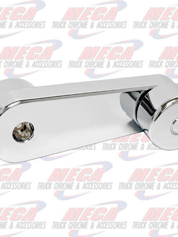 WINDOW CRANK HANDLE FL PLASTIC CHROME PLAIN