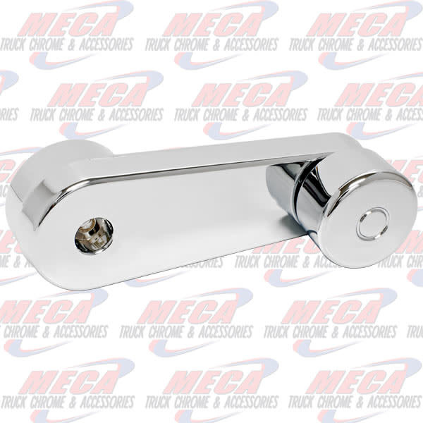 WINDOW CRANK HANDLE FL PLASTIC CHROME PLAIN