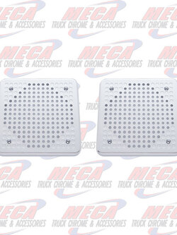 SPEAKER COVER CHROME KW SLEEPER 5-5/8" SQUARE