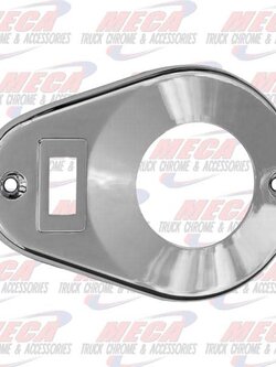 MAP LIGHT CHROME COVER KW