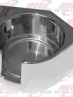 CUP HOLDER RIGHT HAND CHROMED FL
