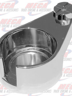 CUP HOLDER LEFT HAND CHROMED FL