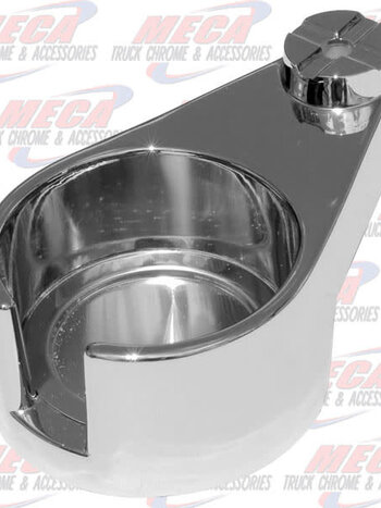 CUP HOLDER LEFT HAND CHROMED FL