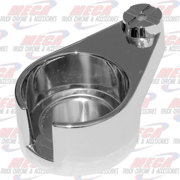 CUP HOLDER LEFT HAND CHROMED FL