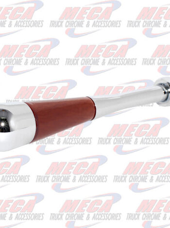 CHROME/WOOD TILT HANDLE FL BLUE