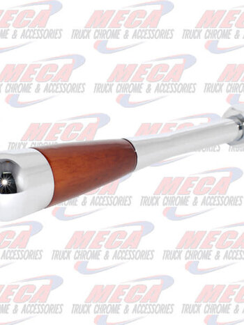 CHROME/WOOD TILT HANDLE FL GREEN