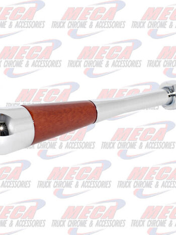 CHROME/WOOD TILT HANDLE FL PURPLE
